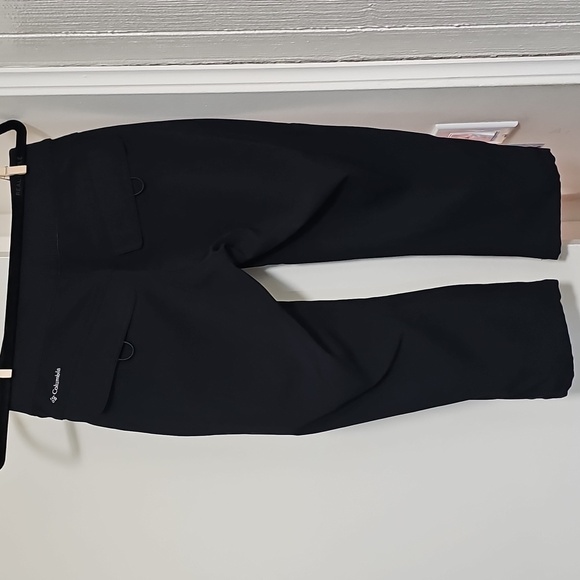 Columbia Omni-Shield Cropped Black Pants w/ Zipper Pockets Small - Picture 6 of 10